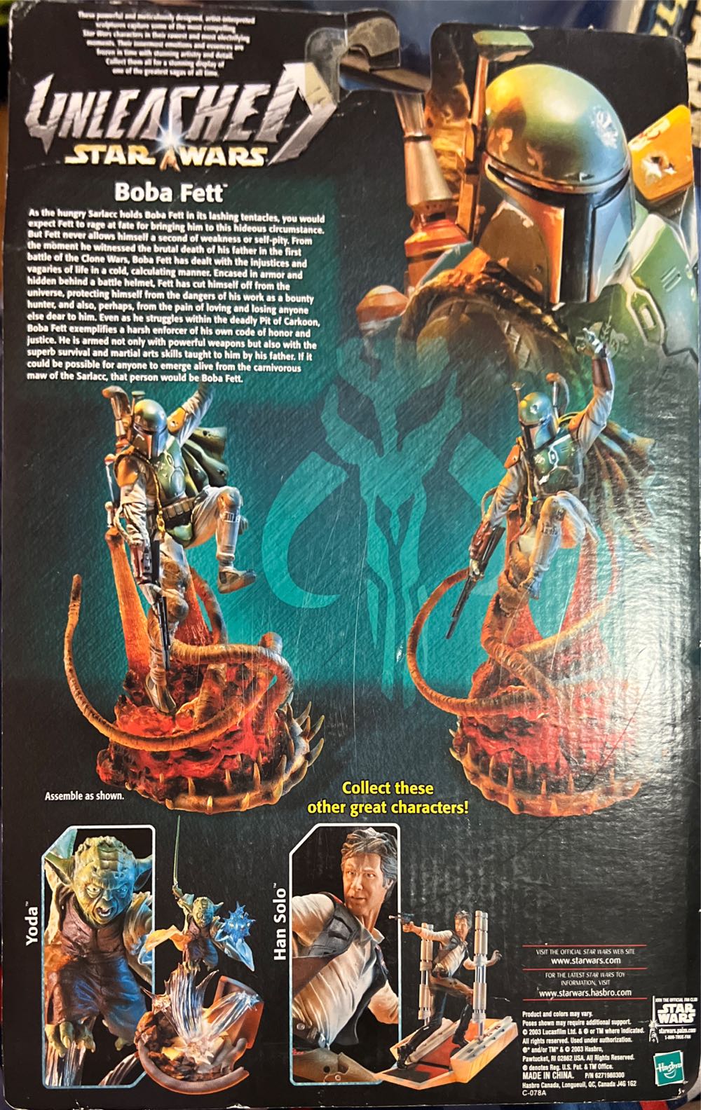 Boba Fett - Hasbro (Star Wars: Return Of The Jedi) action figure collectible [Barcode 076930849859] - Main Image 2