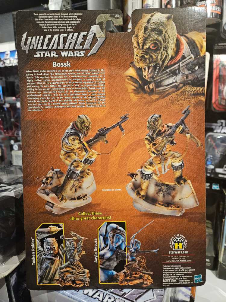 Bossk - Hasbro (Unleashed (2004 - 2007)) action figure collectible [Barcode 076930847886] - Main Image 2