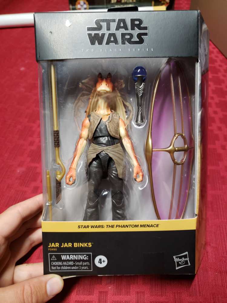 SW Black Series: Jar Jar Binks - Hasbro (Black Series) (The Phantom Menace) action figure collectible - Main Image 1