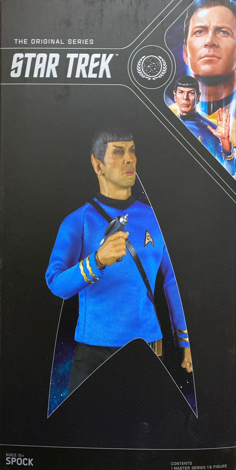 Quantum Mechanix Star Trek Master Series: Mr. Spock Limited Reissue Version 1: 6 Scale Action Figure - Quantum Mechanix (Sci-fi & Fantasy) action figure collectible [Barcode 812095024584] - Main Image 3