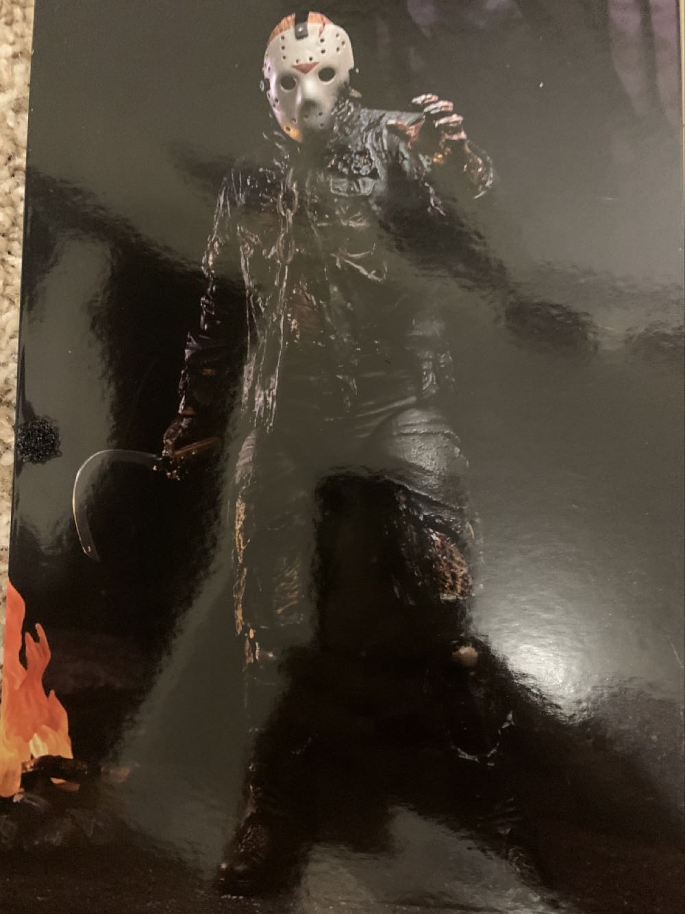 Friday The 13th Part 7 - The New Blood - Jason Vorhees  - FILMS - HORROR (Friday The 13th Part VII The New Blood) action figure collectible [Barcode 634482420034] - Main Image 3