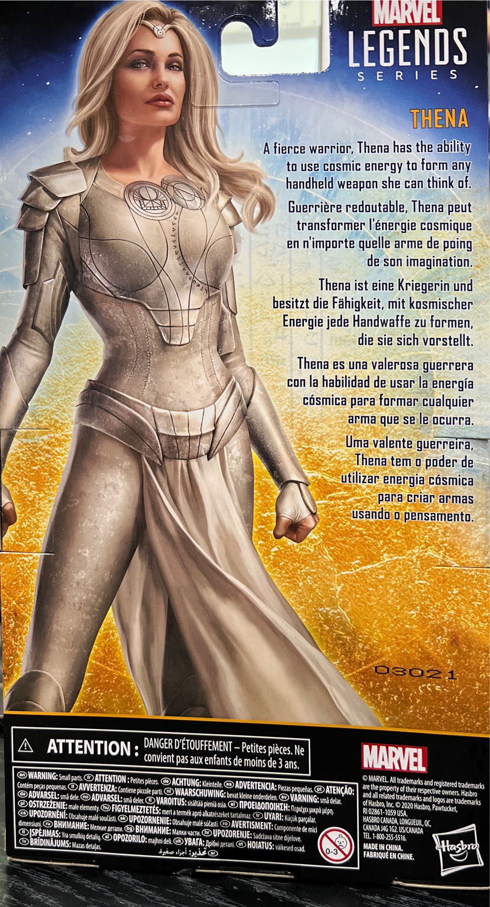 Marvel Legends - (MCU) Thena - Hasbro (Eternals) action figure collectible [Barcode 5010993747450] - Main Image 3