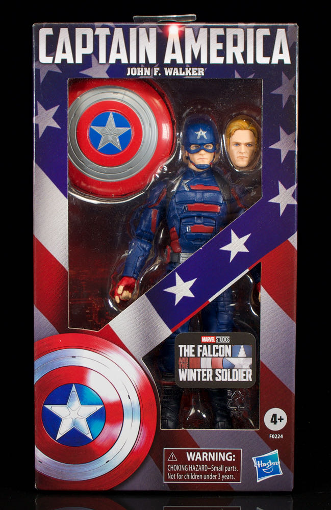 Captain America: John F. Walker (Captain America And The Winter Soldier) - Hasbro (Marvel Legends) action figure collectible - Main Image 4