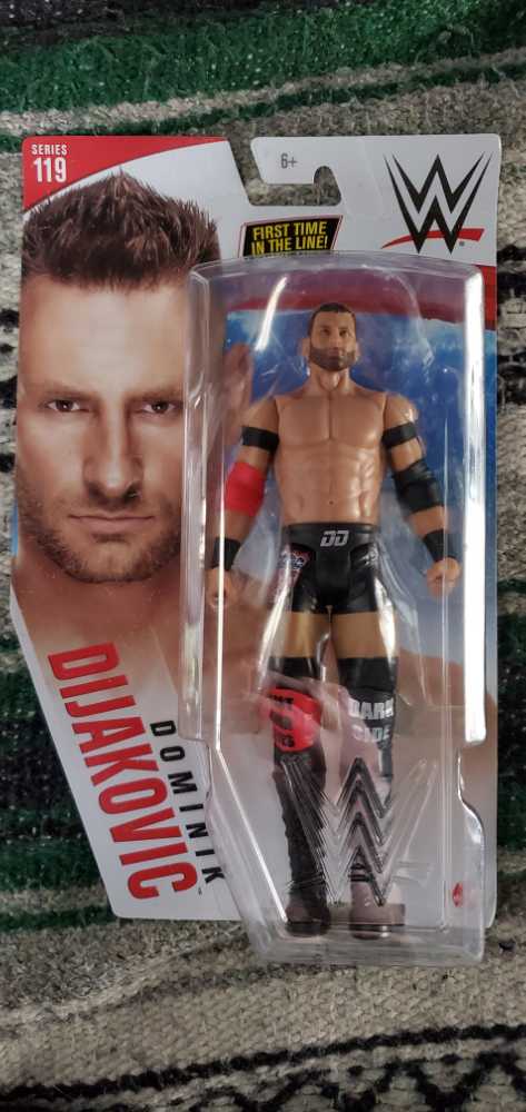 Dominik Dijakovic - Mattel (WWE Basic Series 119) action figure collectible [Barcode 887961914153] - Main Image 2