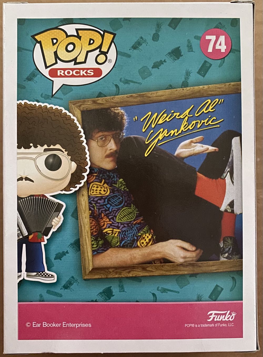 Pop! Rocks (Weird Al Yankovic): #74 Weird Al Yankovic - Funko (Weird Al Yankovic) action figure collectible [Barcode 889698299275] - Main Image 3