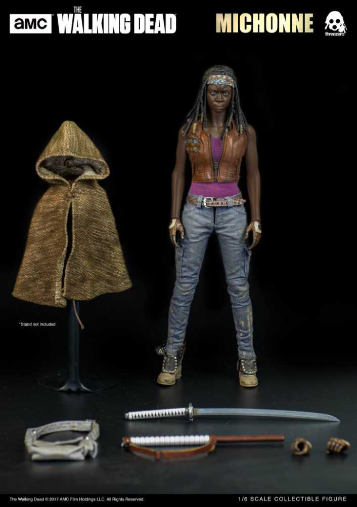 Michonne, The Walking Dead - Threezero (The Walking Dead (AMC)) action figure collectible - Main Image 2