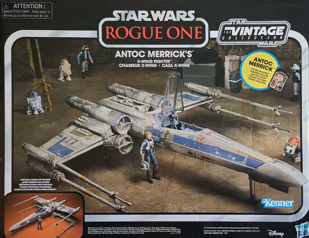 Antoc Merrick’s X-Wing Fighter - Hasbro (Rogue One: A Star Wars Story) action figure collectible [Barcode 5010993898985] - Main Image 2