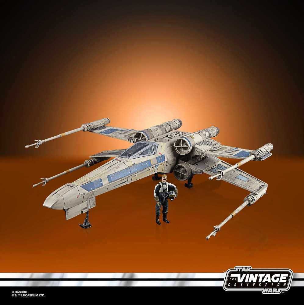 Antoc Merrick’s X-Wing Fighter - Hasbro (Rogue One: A Star Wars Story) action figure collectible [Barcode 5010993898985] - Main Image 4