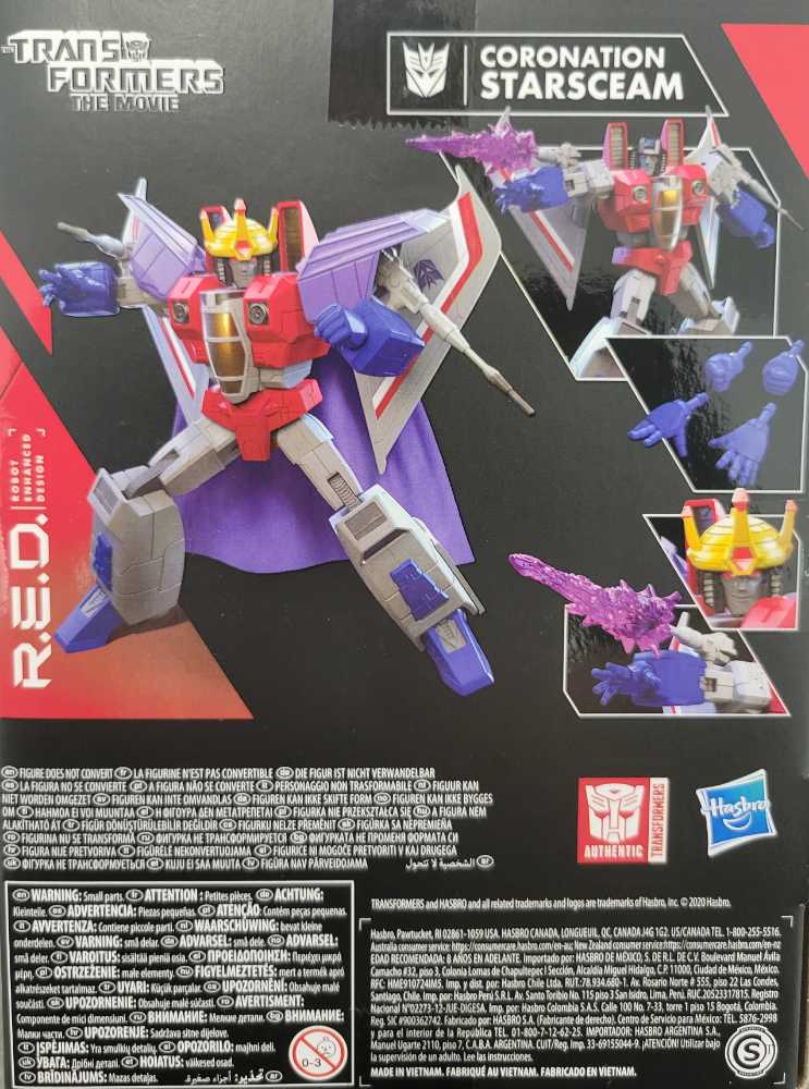 Starscream Wal-Mart  - Hasbro (R.E.D.) action figure collectible - Main Image 3