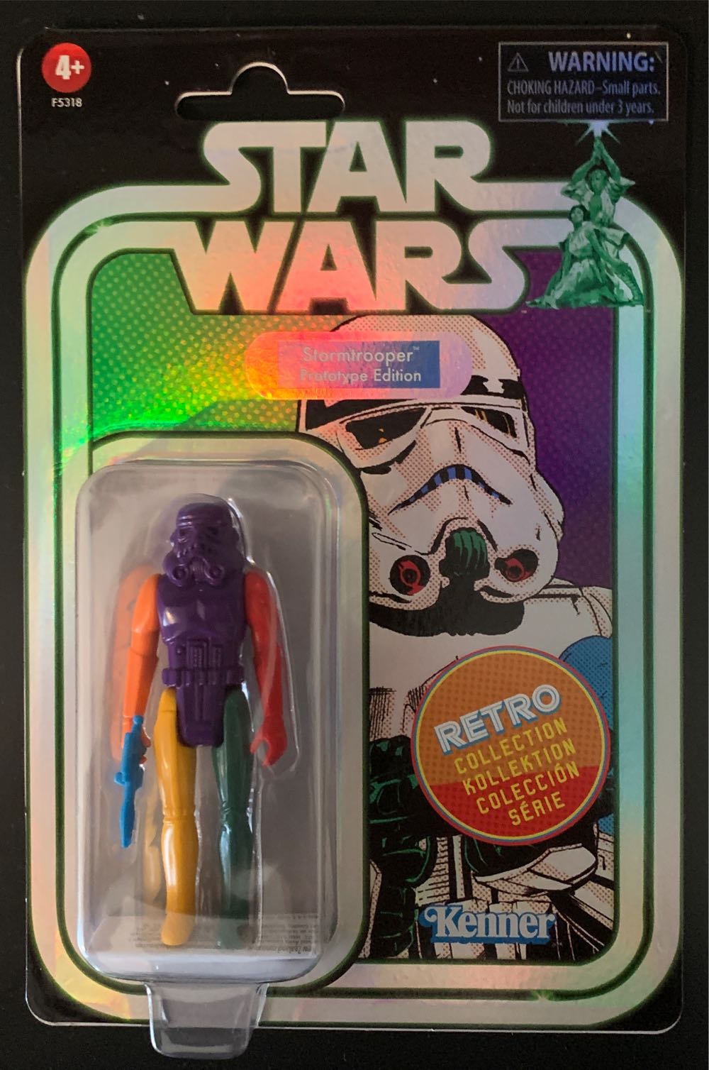 Stormtrooper Prototype - Disney / Hasbro (Retro Collection 3.75” 2019- Now: Prototype) action figure collectible [Barcode 5010993950041] - Main Image 2