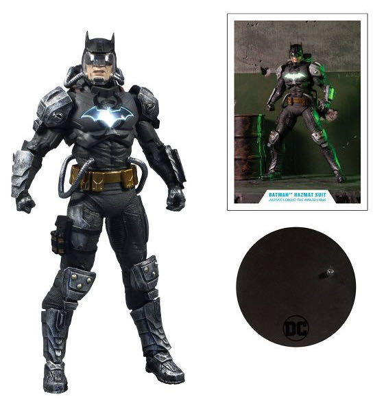Batman: Hazmat Suit - DC - BATMAN (Justice League: The Amazo Virus) action figure collectible [Barcode 787926151695] - Main Image 2