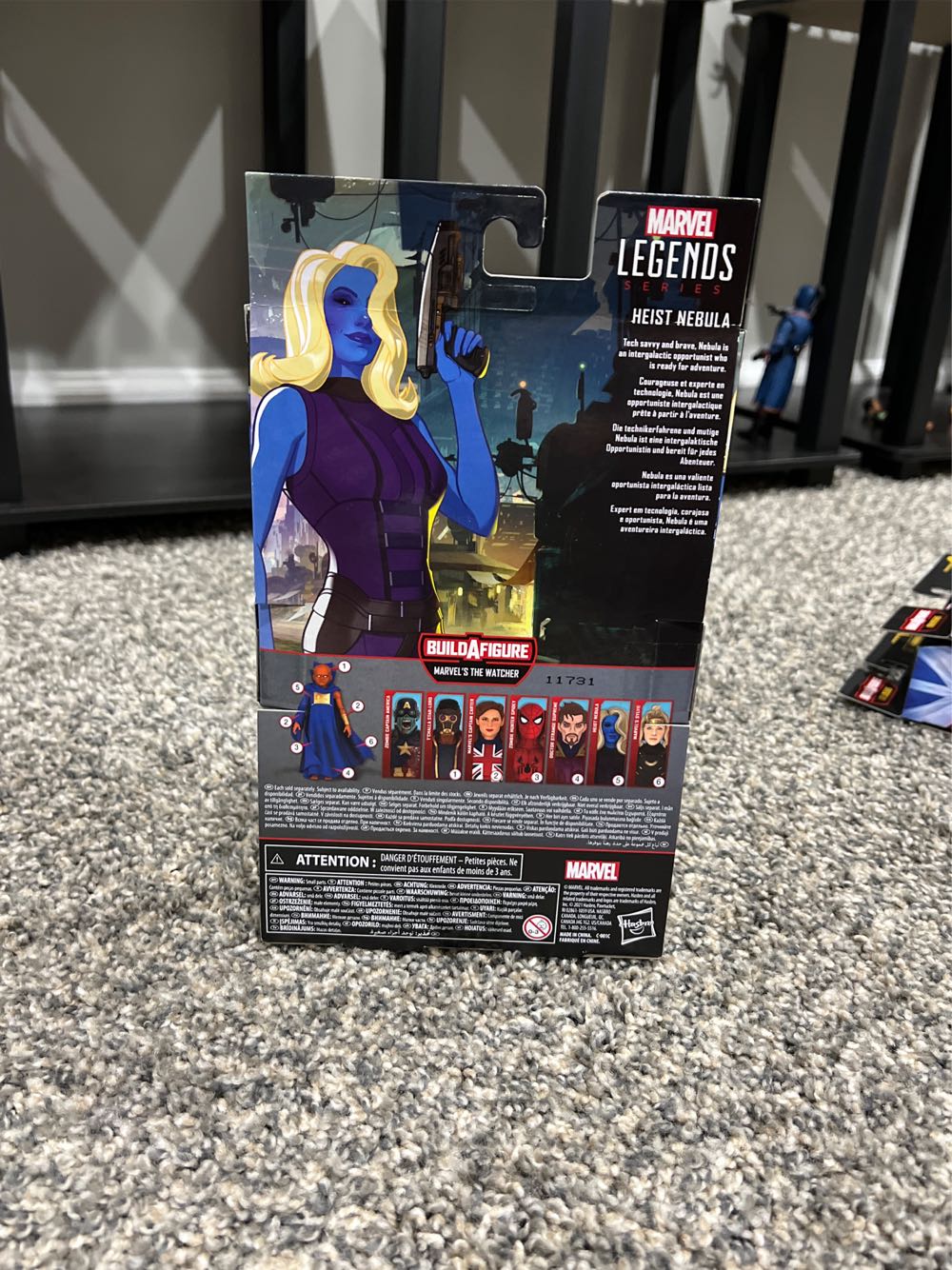 Marvel Legends - Heist Nebula (What If…?) - Hasbro (The Watcher BaF Wave) action figure collectible [Barcode 5010993797288] - Main Image 3