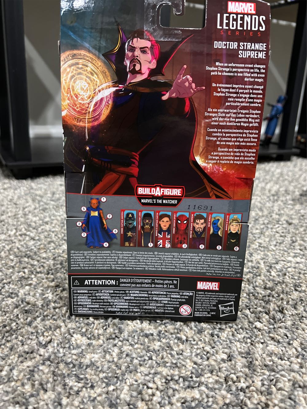 Doctor Strange (Supreme) - Hasbro (Marvel’s What If...?) action figure collectible [Barcode 5010993797264] - Main Image 2