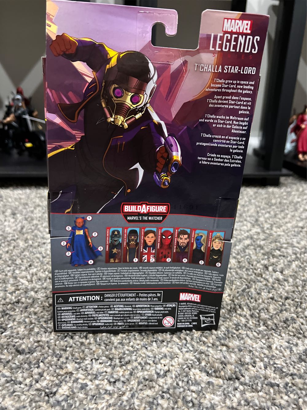 Starlord - T’Challa (What If?) - Hasbro (Marvel Legends) action figure collectible [Barcode 5010993797240] - Main Image 3