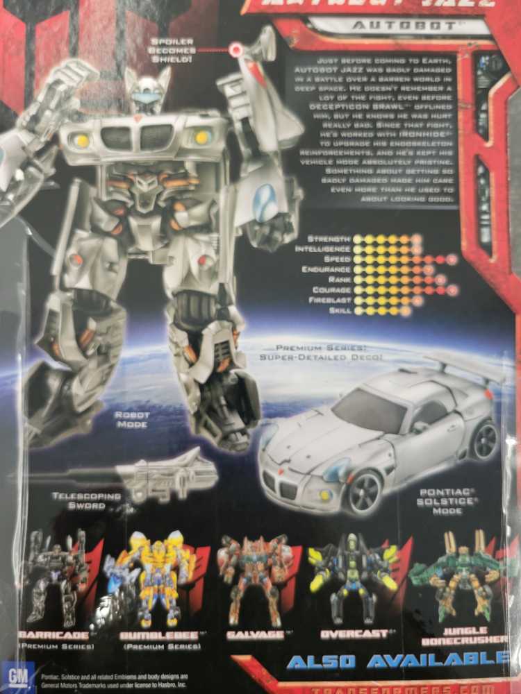 Jazz Premium  - Hasbro (Movie) action figure collectible - Main Image 4