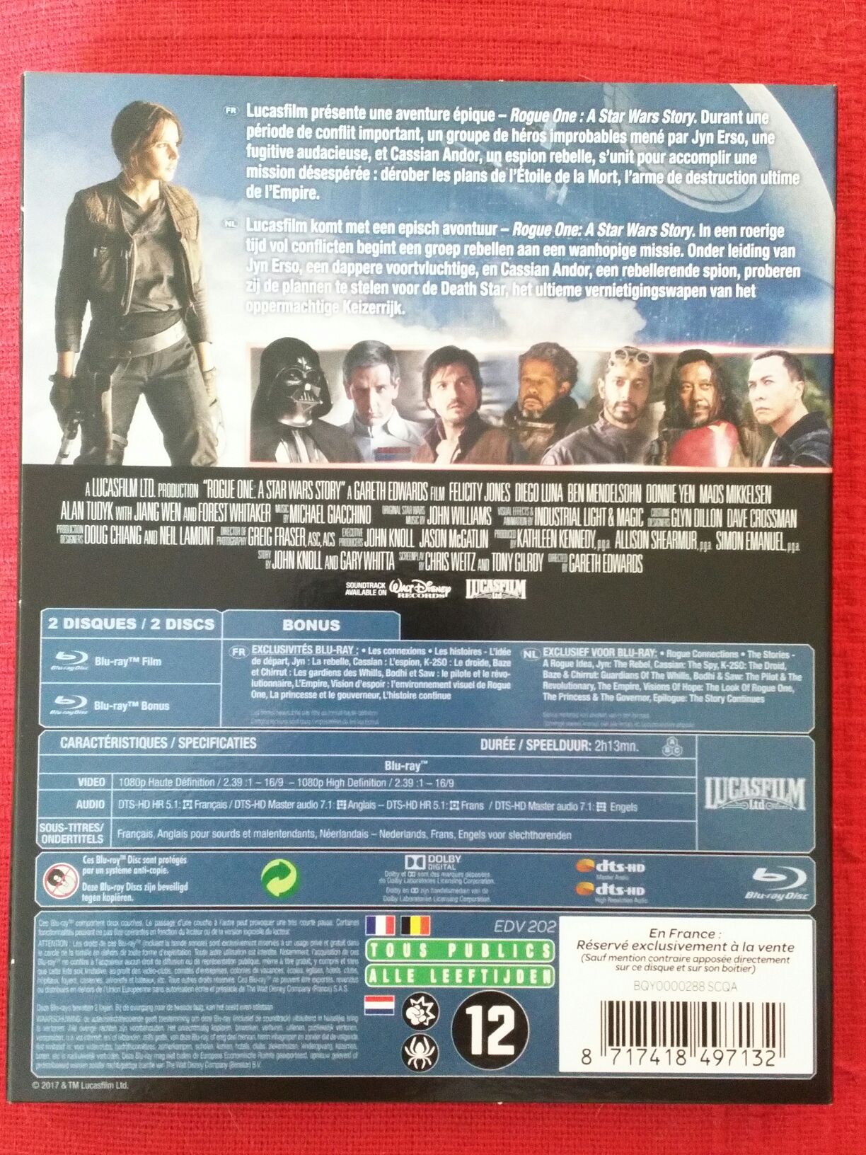 Star Wars Story - Rogue One  action figure collectible [Barcode 8717418497132] - Main Image 2