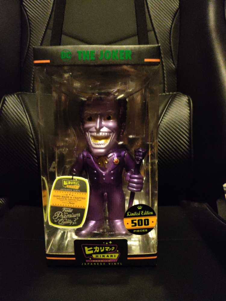 Funko Plum Crazy Joker Hikari Sofubi Figure Limited Edition - Funko (Hikari) action figure collectible [Barcode 889698122856] - Main Image 2