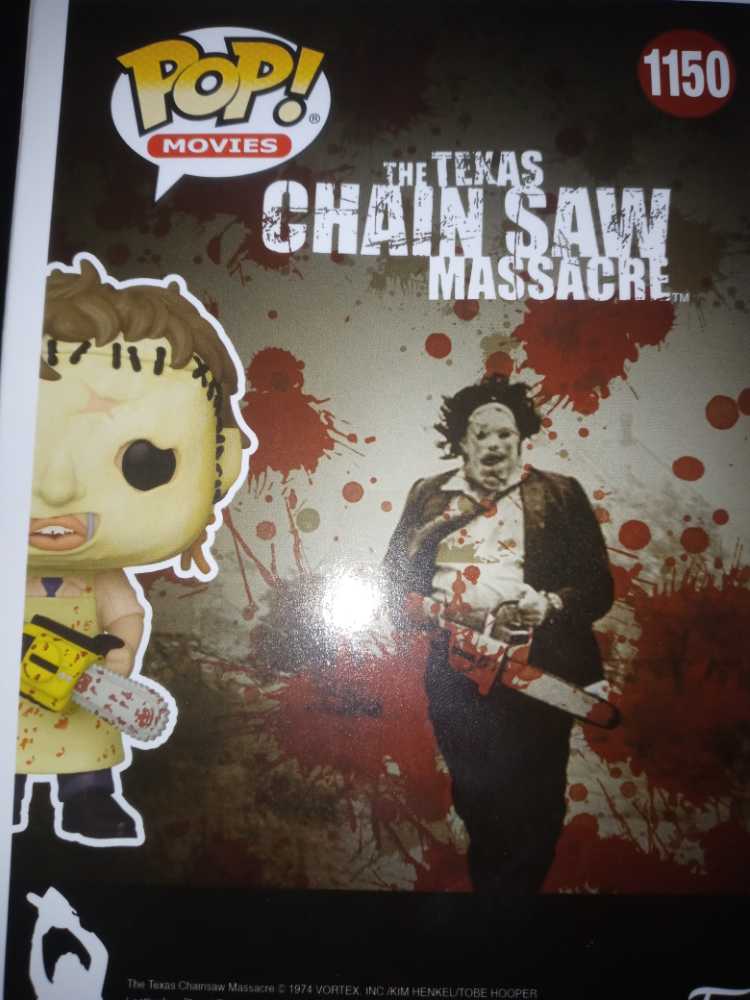 Pop: The Texas Chainsaw Massacre 1150 Leatherface - Funko (Funko Pop! Movies) action figure collectible [Barcode 889698498302] - Main Image 2