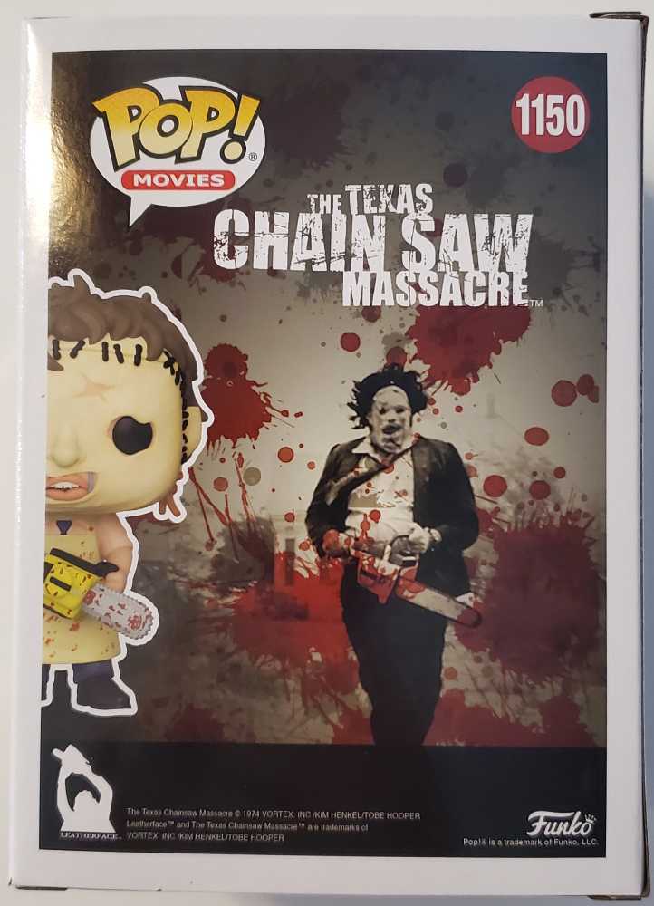 Pop: The Texas Chainsaw Massacre 1150 Leatherface - Funko (Funko Pop! Movies) action figure collectible [Barcode 889698498302] - Main Image 4