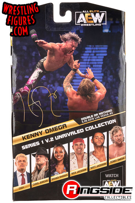 Kenny Omega - Jazwares AEW (AEW Unrivaled 1) action figure collectible - Main Image 4
