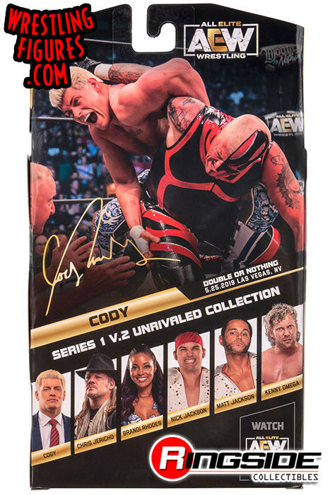 Cody Rhodes - Jazwares AEW (AEW Unrivaled 1) action figure collectible - Main Image 4
