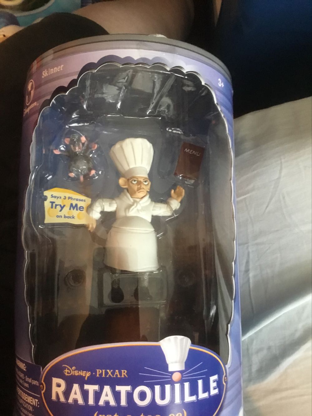 Ratatouille Skinner  (Disney•Pixar: Ratatouille) action figure collectible [Barcode 401953000114] - Main Image 1