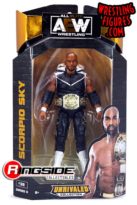 Scorpio Sky - Jazwares AEW (AEW Unrivaled 5) action figure collectible - Main Image 1