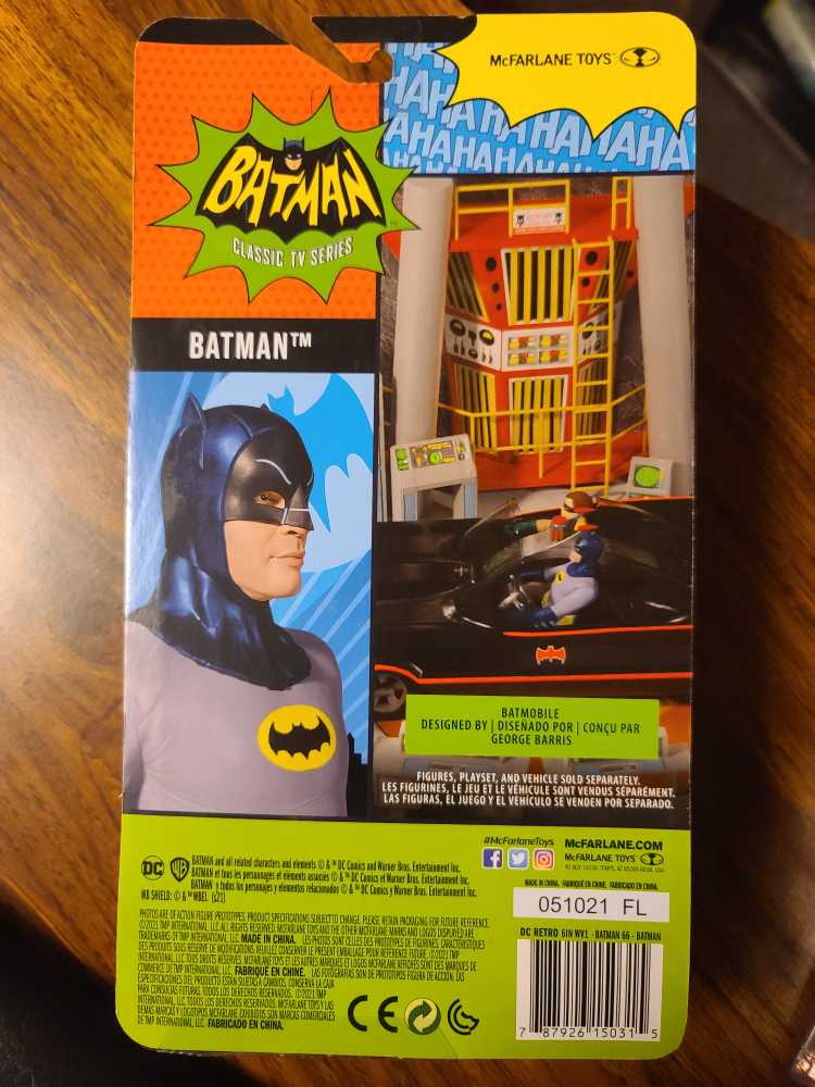 Batman ‘66 - McFarlane Toys™ (Batman 66 Retro) action figure collectible - Main Image 2