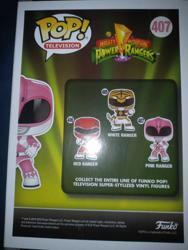 Pink Ranger - Funko (Mighty Morphin Power Rangers) action figure collectible [Barcode 889698125772] - Main Image 2