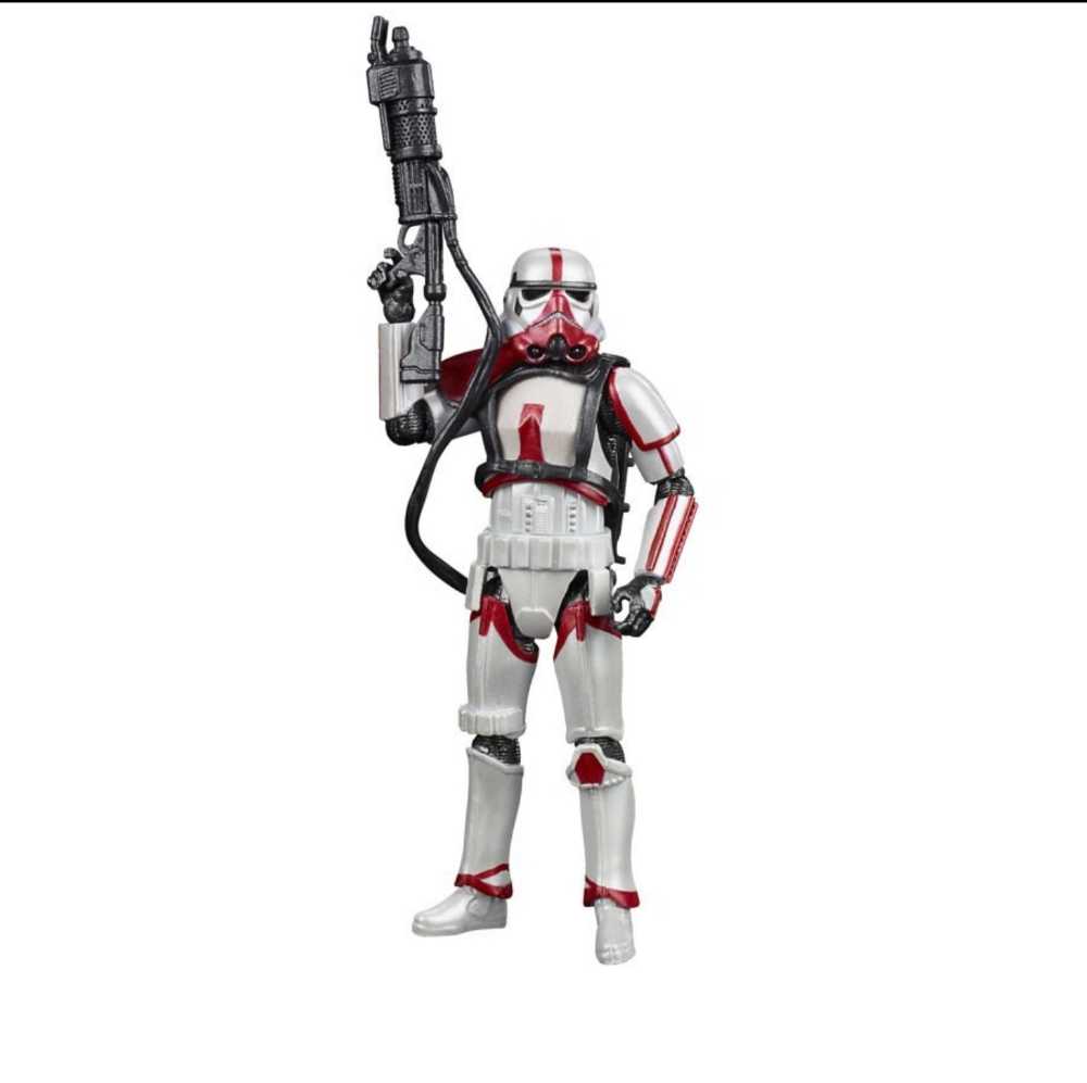 Incinerator Trooper (Carbonized) - Hasbro (Star Wars: The Mandalorian) action figure collectible [Barcode 5010993898961] - Main Image 4