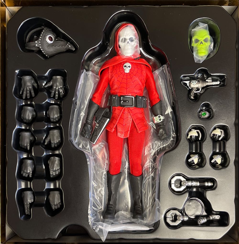 Doc Nocturnal - Red Death Edition - Mezco Toyz (Rumble Society) action figure collectible [Barcode 696198120219] - Main Image 3