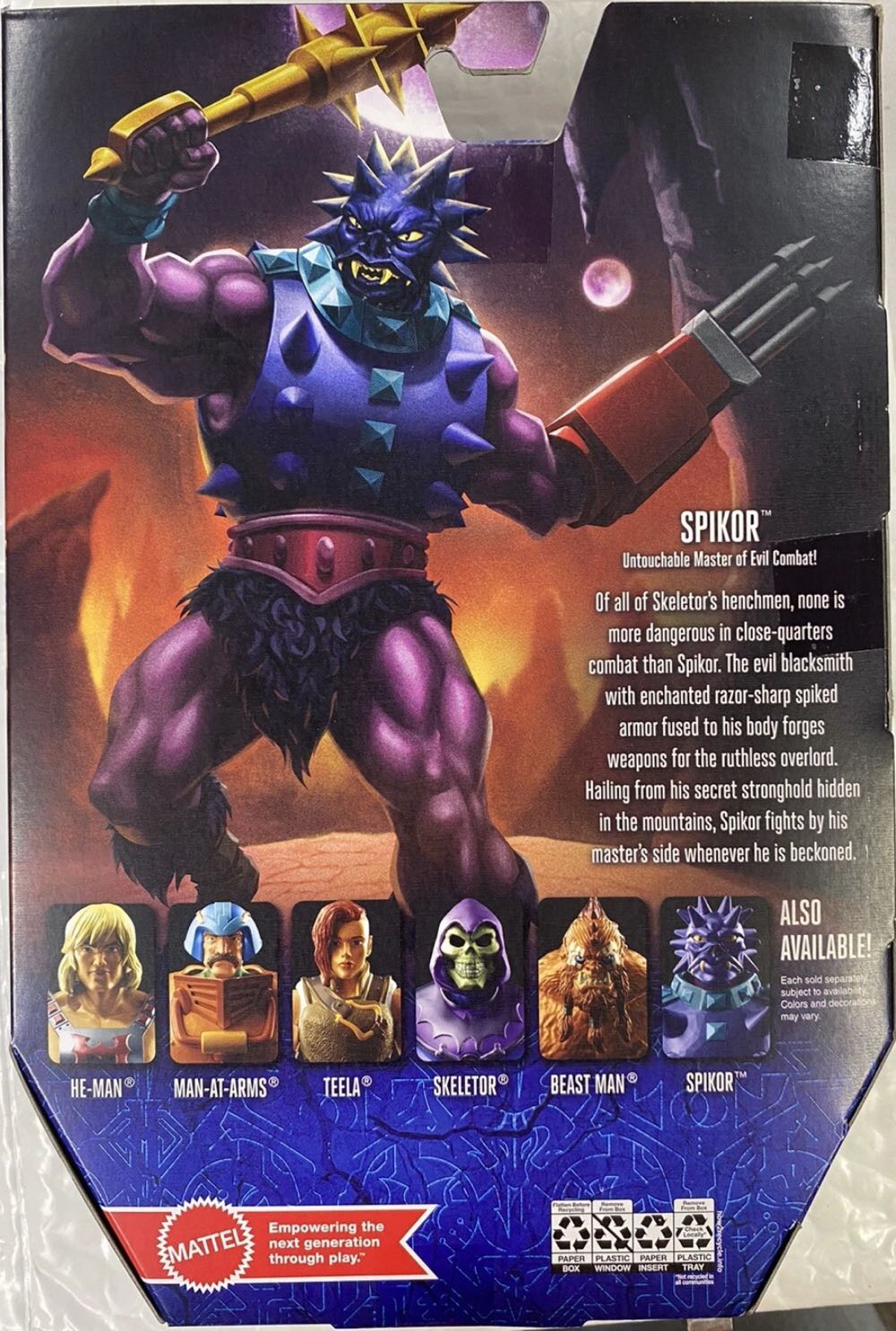 Masters of the Universe Masterverse Series Revelation Spikor 7” Action Figure - Mattel (Masterverse) action figure collectible [Barcode 887961979862] - Main Image 5