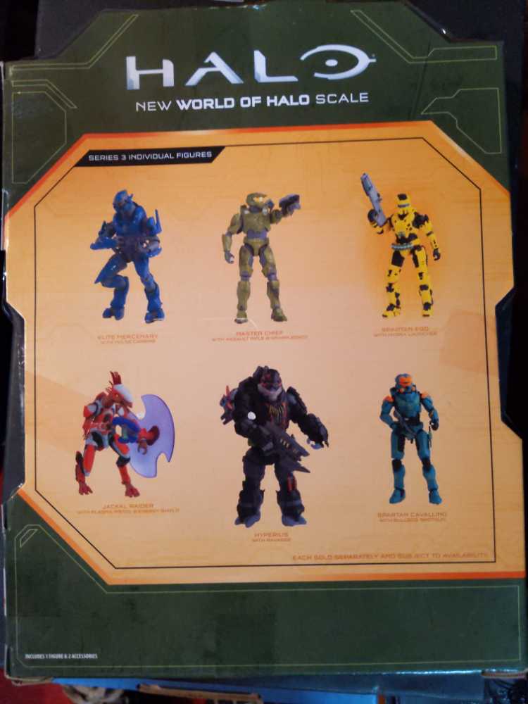 Halo - Spartan EOD 4” (S3) - Jazwares (01. Toys - Action Figures 3 3/4” - MOC ESB) action figure collectible [Barcode 191726391142] - Main Image 2