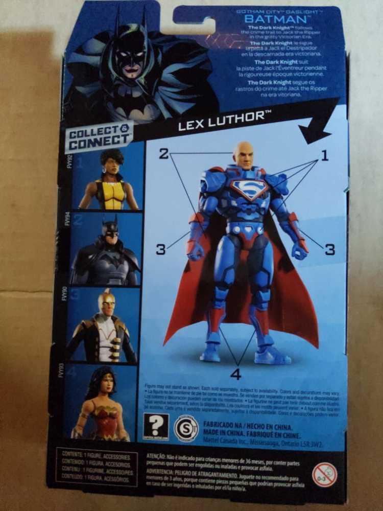 Gotham City Batman - Mattel DC (DC Multiverse - Lex Luthor) action figure collectible - Main Image 2