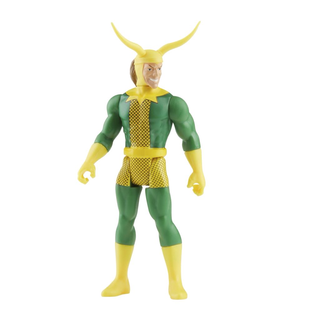 Retro Loki - Hasbro (Marvel Legends Retro 3.75”) action figure collectible [Barcode 5010993849017] - Main Image 2
