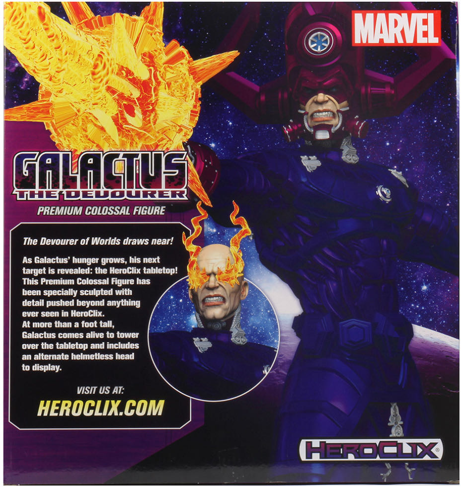Galactus the Devourer (HeroClix) - WizKids/NECA LLC (Marvel Heroclix) action figure collectible [Barcode 634482847596] - Main Image 7