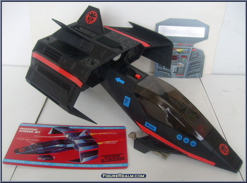 Phantom Striker - Mattel (Captain Power) action figure collectible [Barcode 074299041549] - Main Image 2
