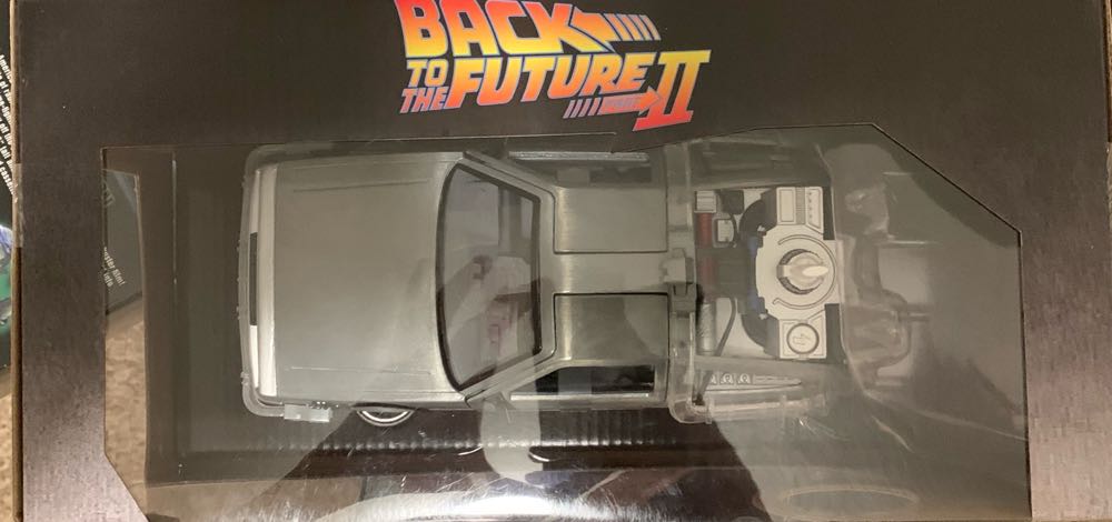 Back To The Future: Time Machine - Jada Toys (Back To The Future Part II) action figure collectible - Main Image 2