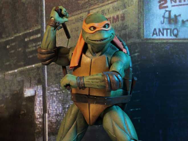 Michelangelo & Raphael - Neca (TMNT NECA Movie) action figure collectible [Barcode 634482541265] - Main Image 3