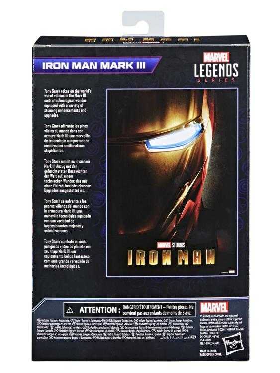 Iron Man Mark III - Tony Stark (Infinity Saga) - Hasbro (Marvel Legends) action figure collectible - Main Image 2