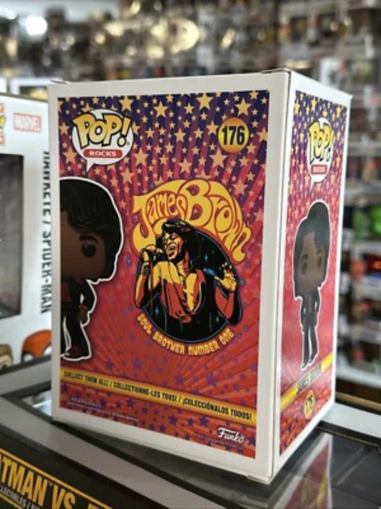 Funko Pop! Rocks James Brown (James Brown) 176  action figure collectible [Barcode 889698411400] - Main Image 3