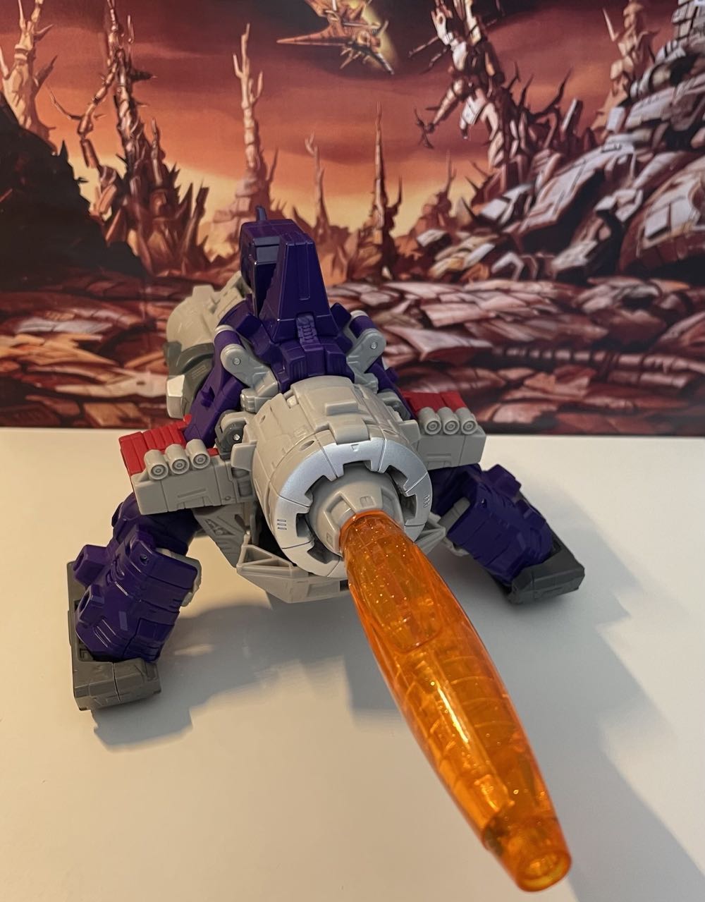 Transformers WFC Kingdom Galvatron (Toy Colors) - Bandai (Transformers Kingdom) action figure collectible [Barcode 5010993897452] - Main Image 2
