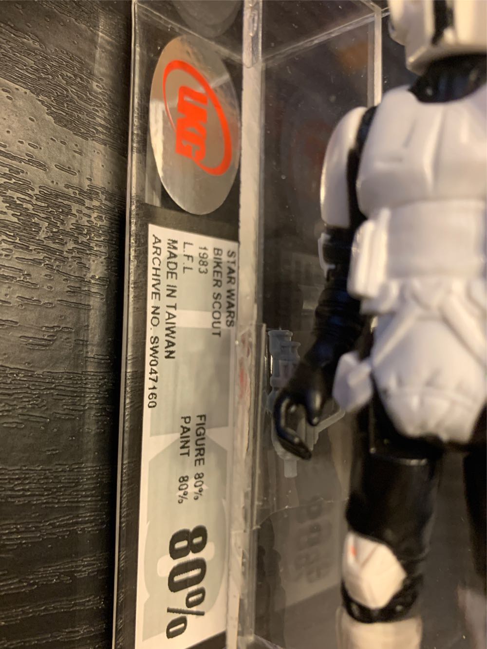 Graded - Biker Scout Trooper  (Return Of The Jedi) action figure collectible - Main Image 4