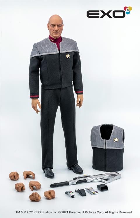 EXO-6 Star Trek The Next Generation Captain Jean Luc Picard - EXO-6 (Captain Jean Luc Picard) action figure collectible - Main Image 3