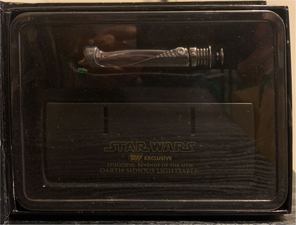 Master Replicas - Darth Sidious Lightsaber Best Buy Exclusive  action figure collectible - Main Image 2
