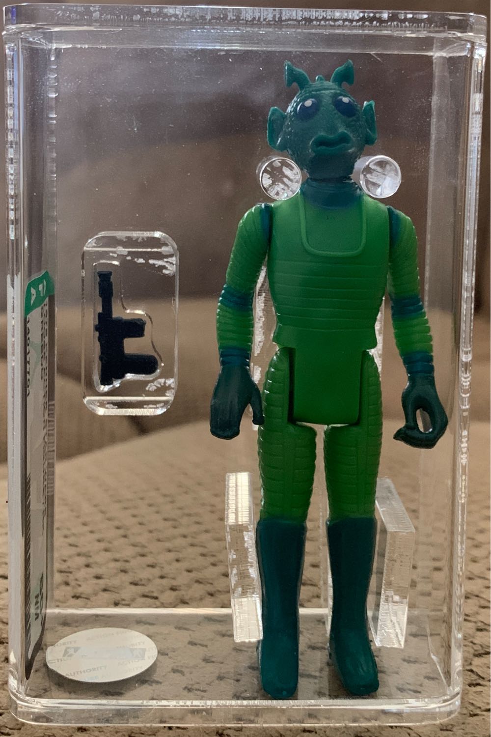 Graded - Greedo - Kenner (Star Wars) action figure collectible - Main Image 3