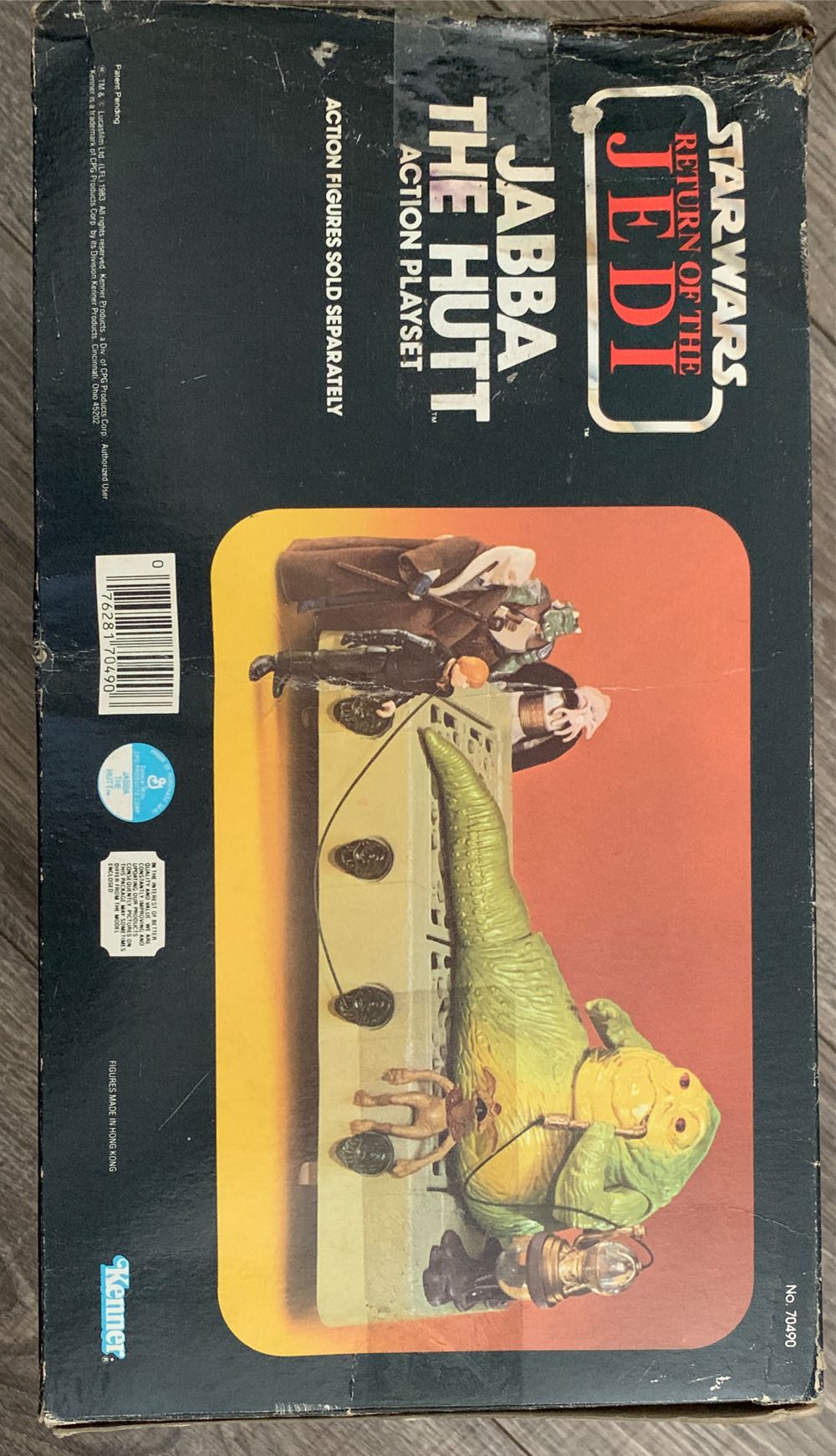 Jabba The Hutt Playset Return Of The Jedi  - Kenner action figure collectible [Barcode 076281704906] - Main Image 2