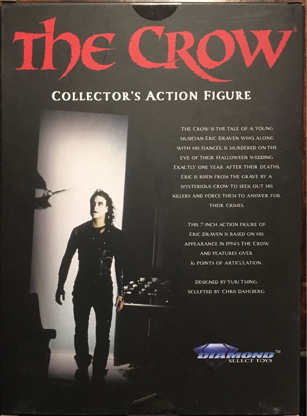 The Crow - FILMS - ACTION (The Crow) action figure collectible [Barcode 699788841556] - Main Image 2