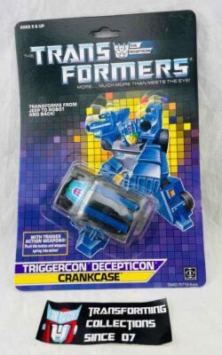 Transformers G1 Crankcase Triggercon - Hasbro (1988) action figure collectible - Main Image 5