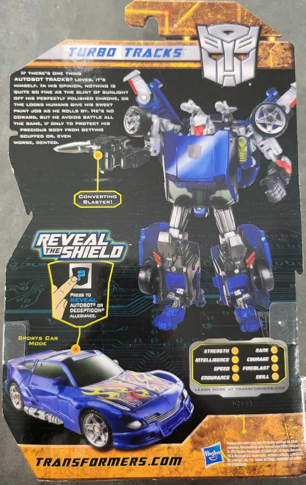 Turbo Tracks - Hasbro (Reveal The Shield) action figure collectible - Main Image 3